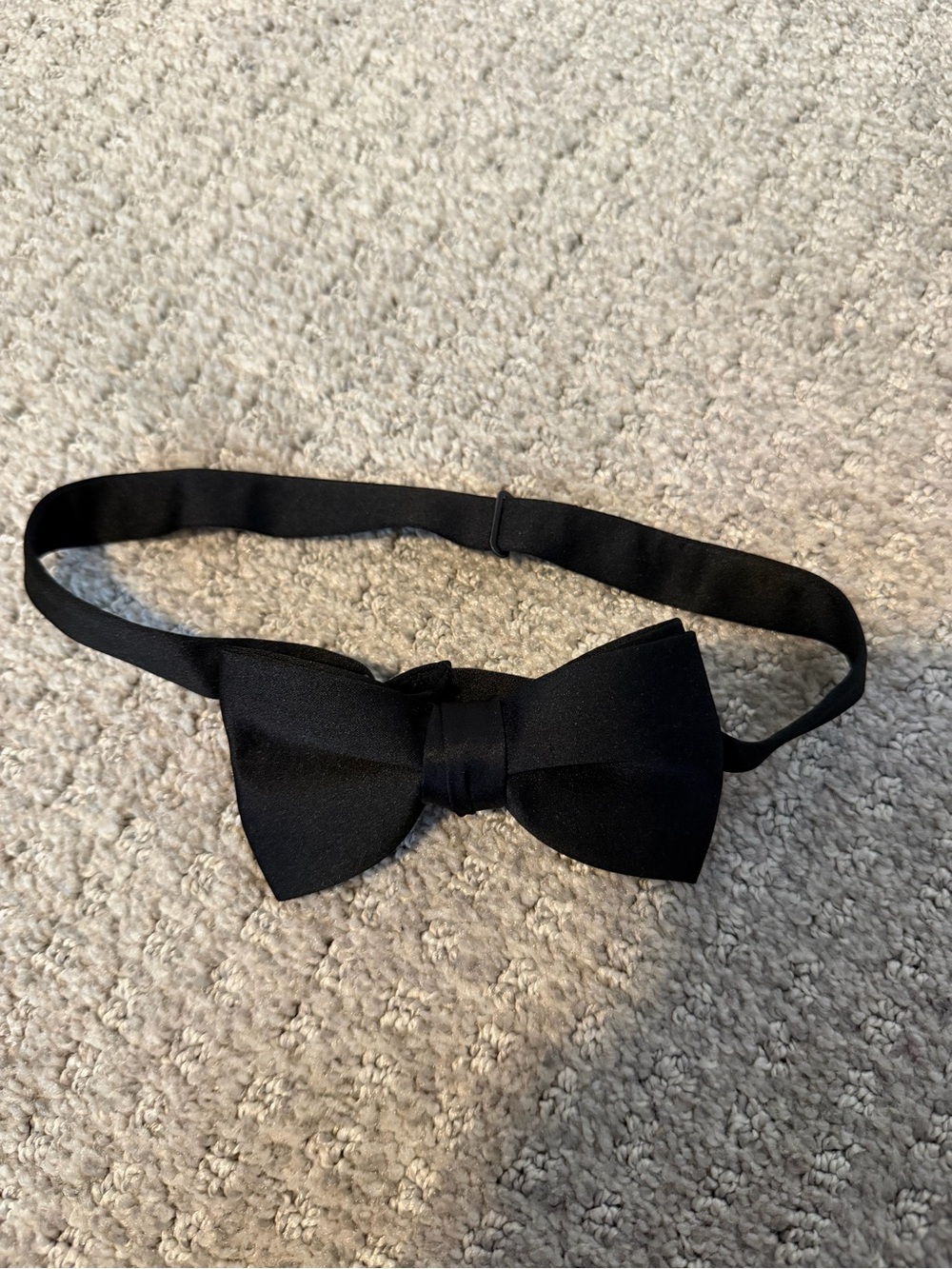 Classic Black Bow Tie for Men